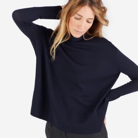 Everlane Sweaters - NEW Everlane Luxe Wool Square Turtleneck Sweater